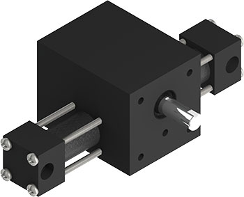 Smallest Rotomation indexing actuator, redesigned in recent years for value-added features and ruggedness, the X1 is fast and simple to operate